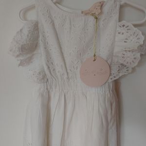 Tutu Du Monde white eyelet dress